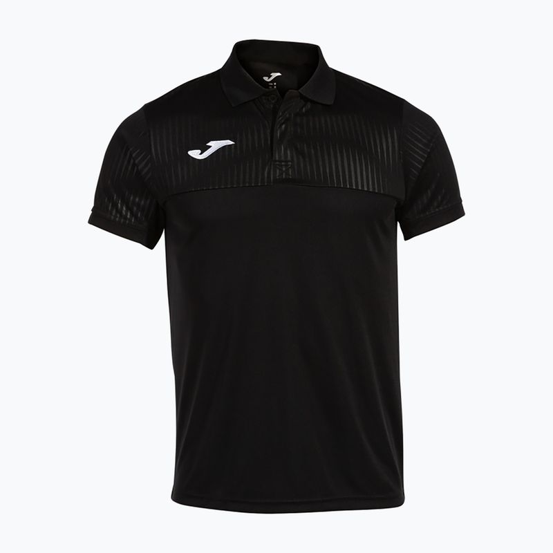 Herren Tennis-Poloshirt Joma Montreal schwarz 3