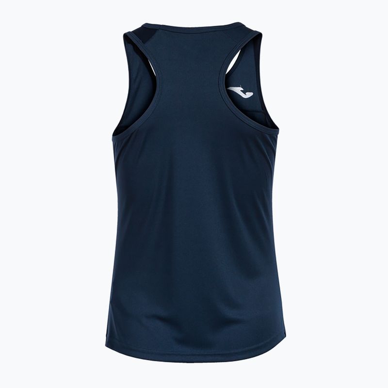 Damen Tennisshirt Joma Montreal Tank Top navy 2