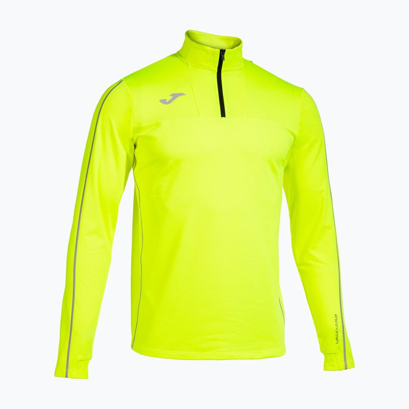Herren Joma R-Trail Nature fluor gelbes Laufsweatshirt