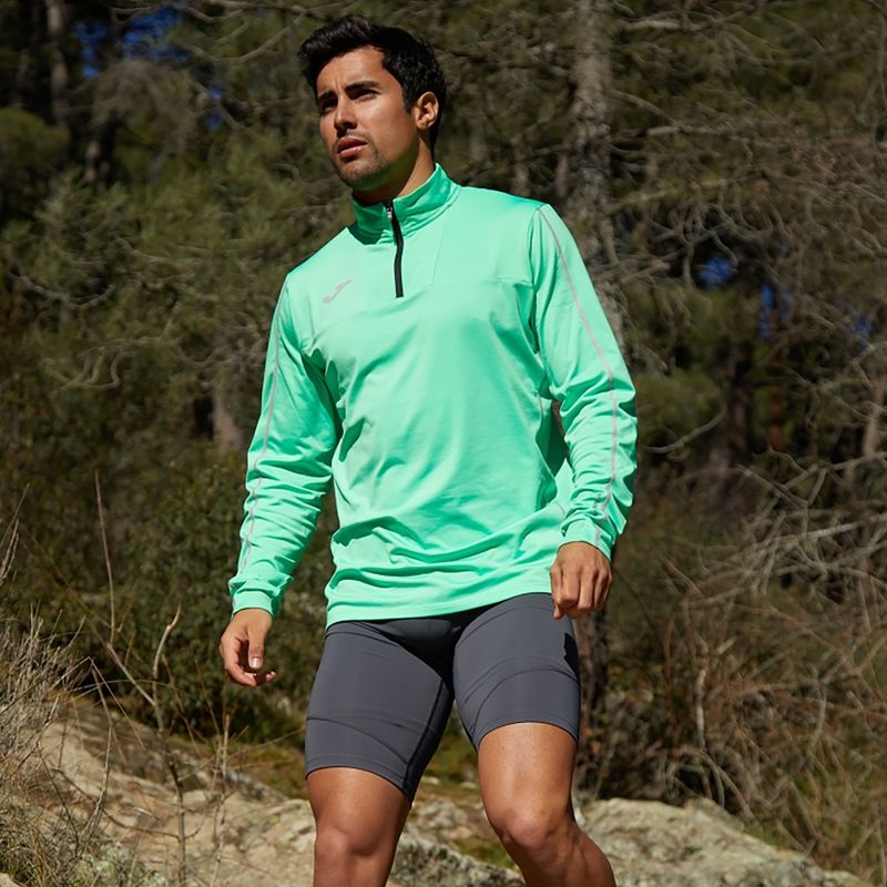Herren Joma R-Trail Nature grünes Laufsweatshirt 9