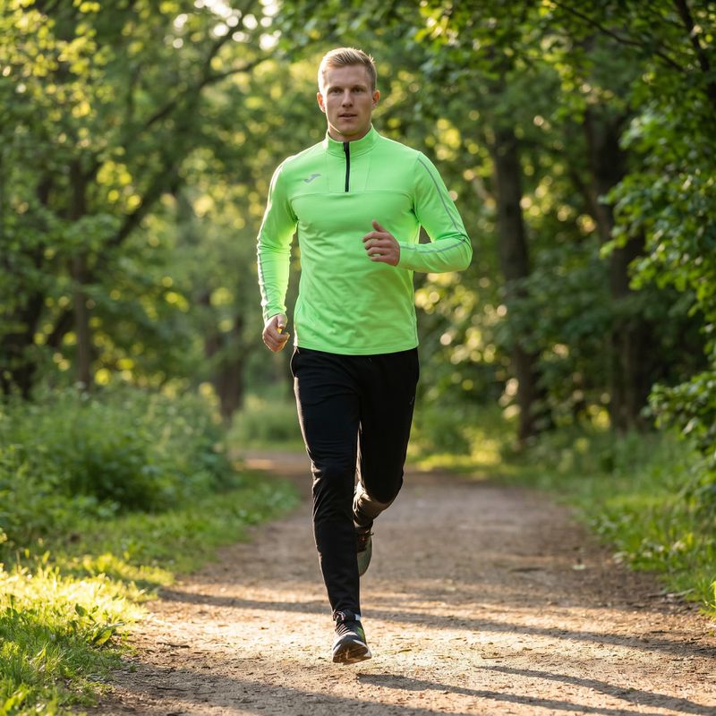 Herren Joma R-Trail Nature grünes Laufsweatshirt 15