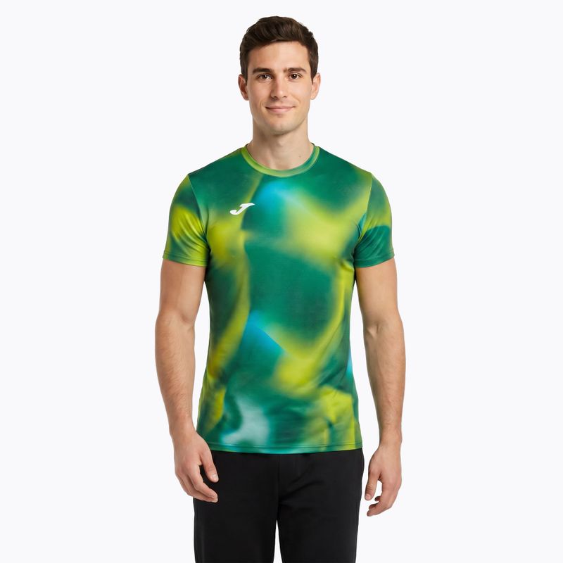 Herren Joma R-Trail Nature grünes Laufshirt 3