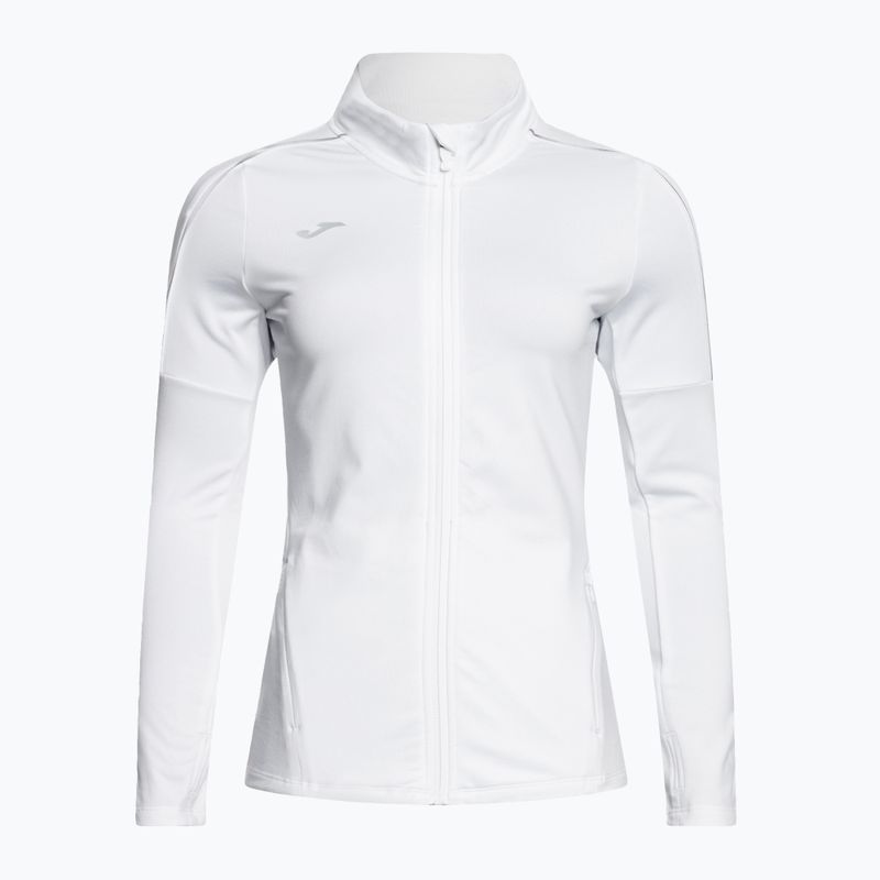 Frauen Joma R-City Full Zip laufen Sweatshirt weiß 901829.200