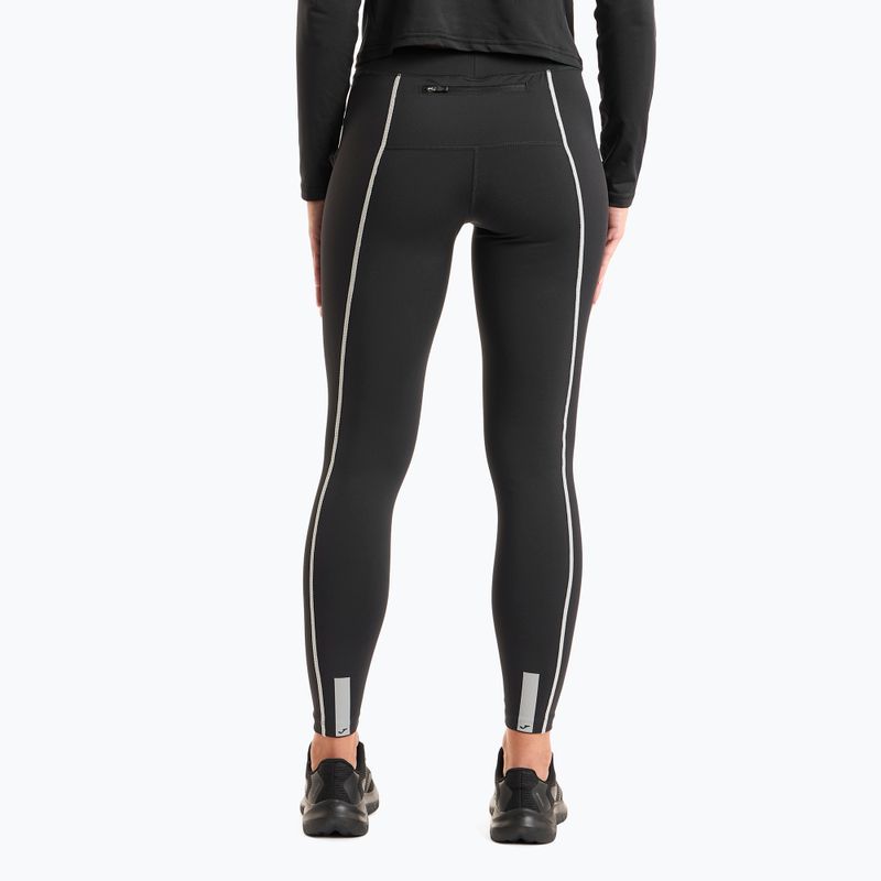 Men's Joma R-Night Long Tights Laufleggings schwarz 103176 2