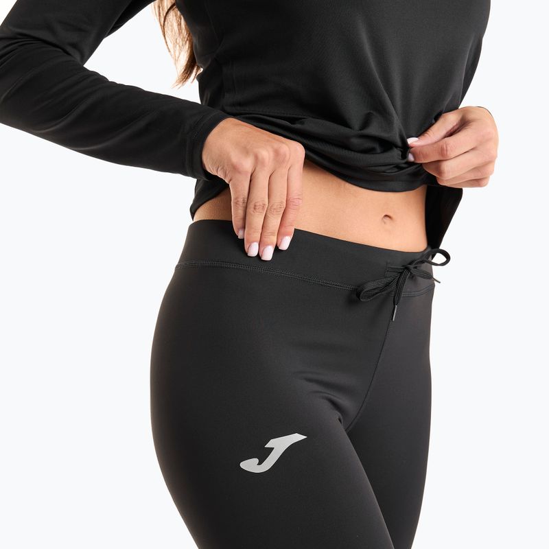 Men's Joma R-Night Long Tights Laufleggings schwarz 103176