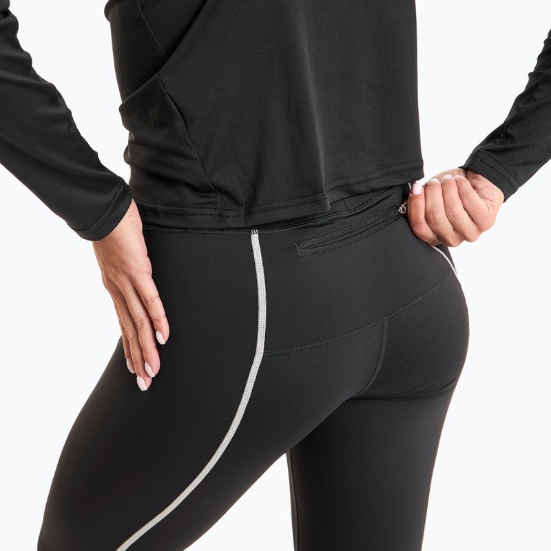 Men's Joma R-Night Long Tights Laufleggings schwarz 103176