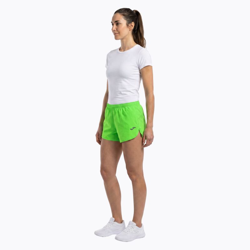 Joma Olimpia fluor grün Laufshorts 3