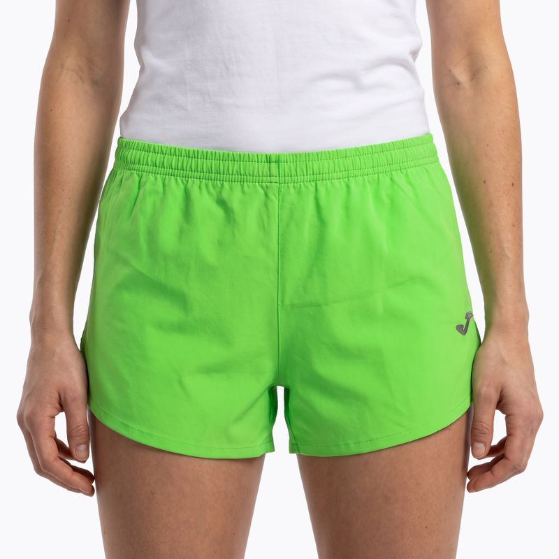 Joma Olimpia fluor grün Laufshorts 4