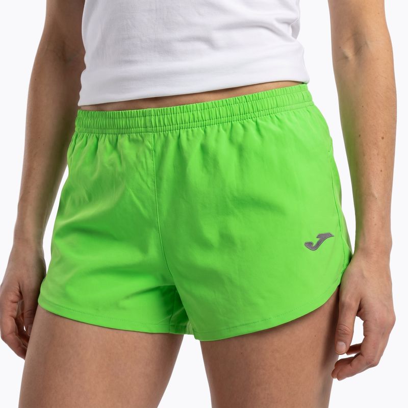 Joma Olimpia fluor grün Laufshorts 5