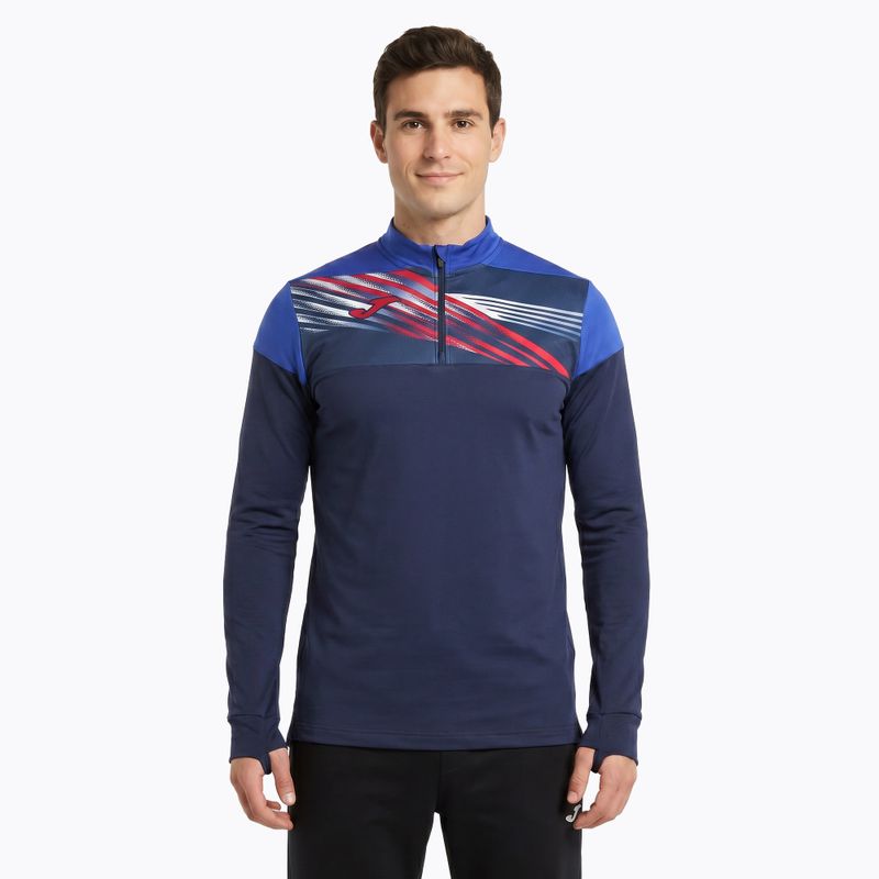 Men's Joma Elite X navy blau Laufshirt 901810.337