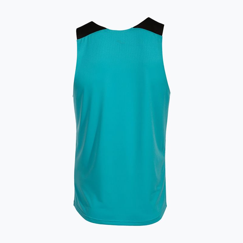 Herren Joma Elite X türkisfarbenes Lauftank-Top 103102.011 2