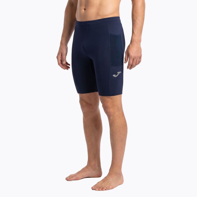 Men's Joma Elite X Short Tights Laufshorts navy blau 700038.300 5