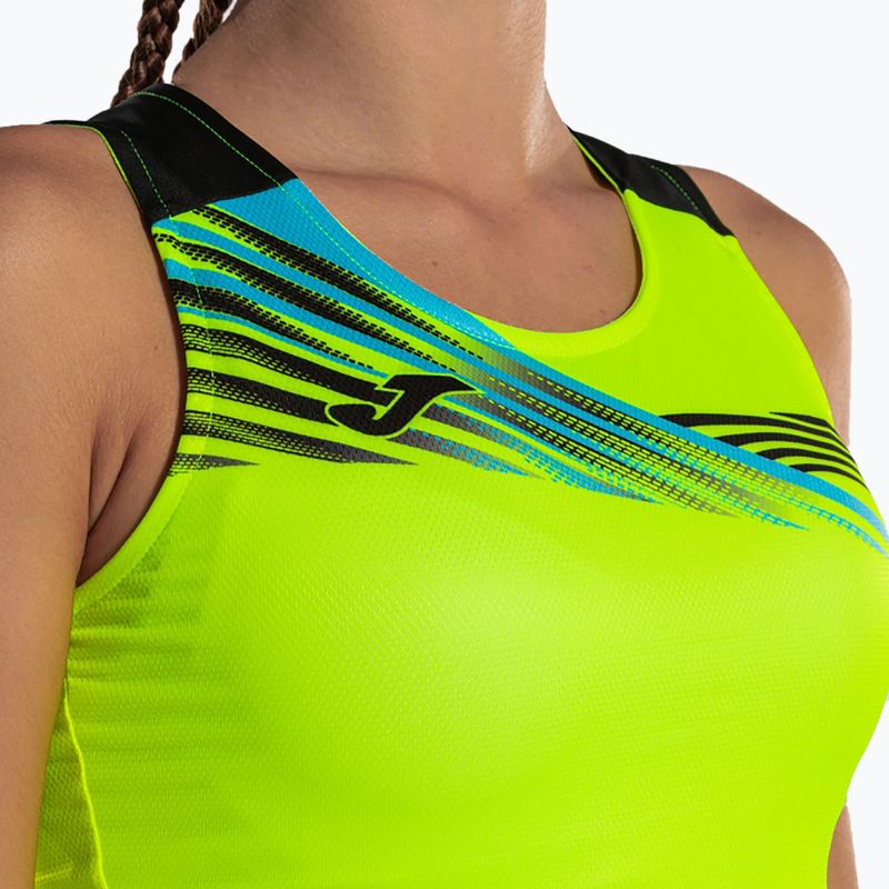 Damen Laufshirt Joma Elite X fluor gelb/schwarz
