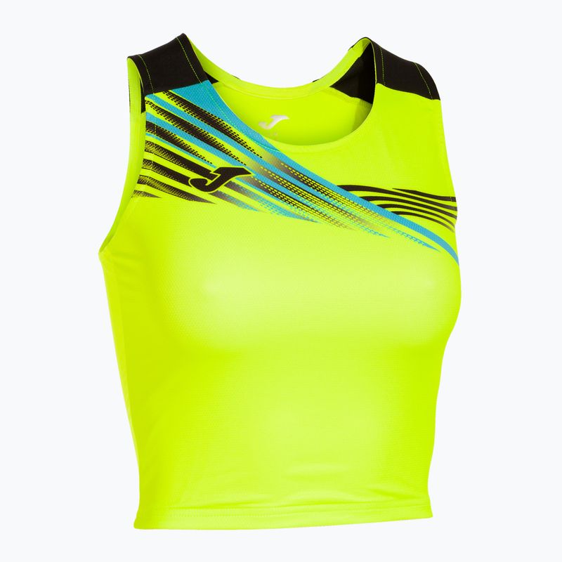 Damen Laufshirt Joma Elite X fluor gelb/schwarz
