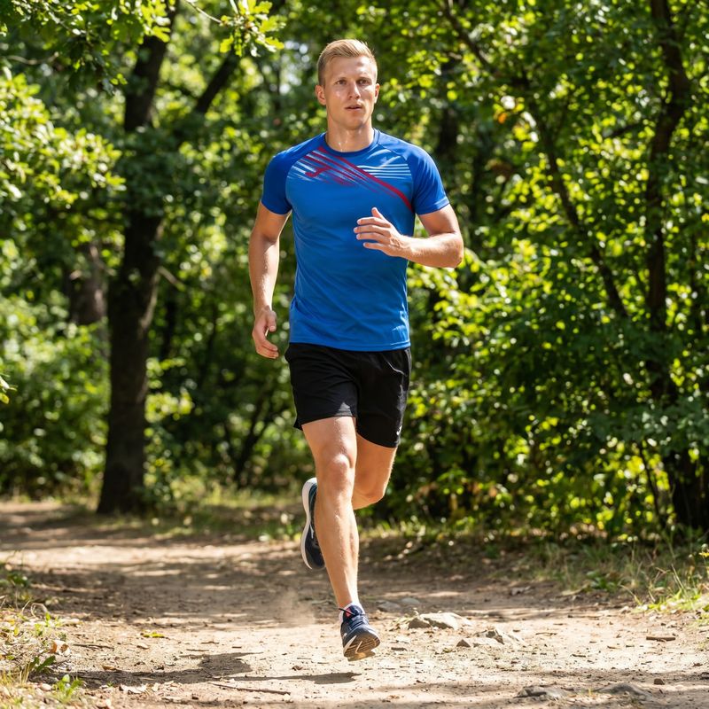 Herren Laufshirt Joma Elite X blau 103101.700 8