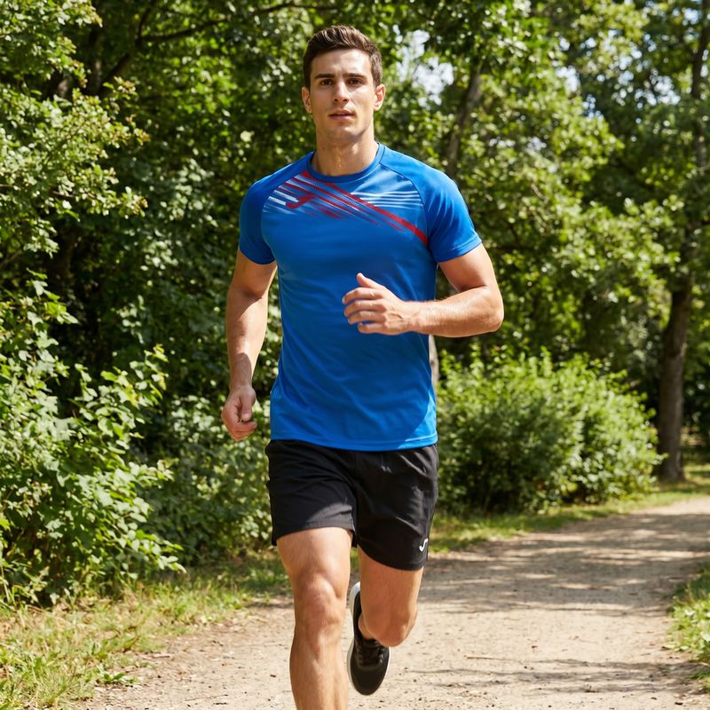 Herren Laufshirt Joma Elite X blau 103101.700 10