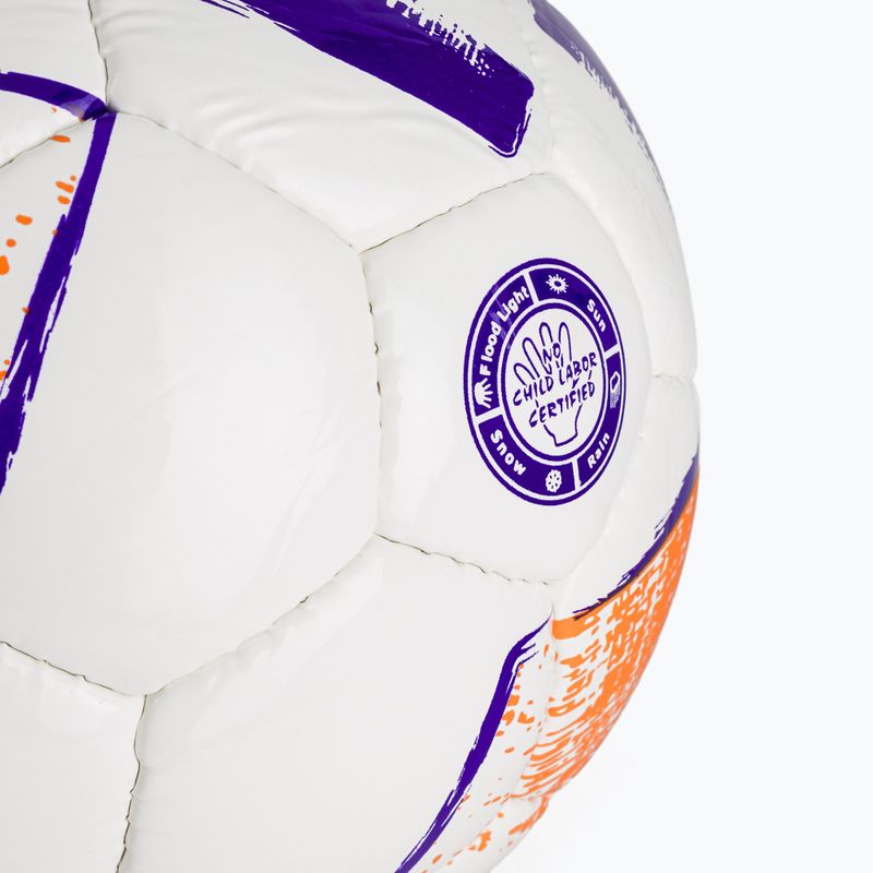 Joma Dali II Fußball weiß / fluor orange / lila Größe 3 3