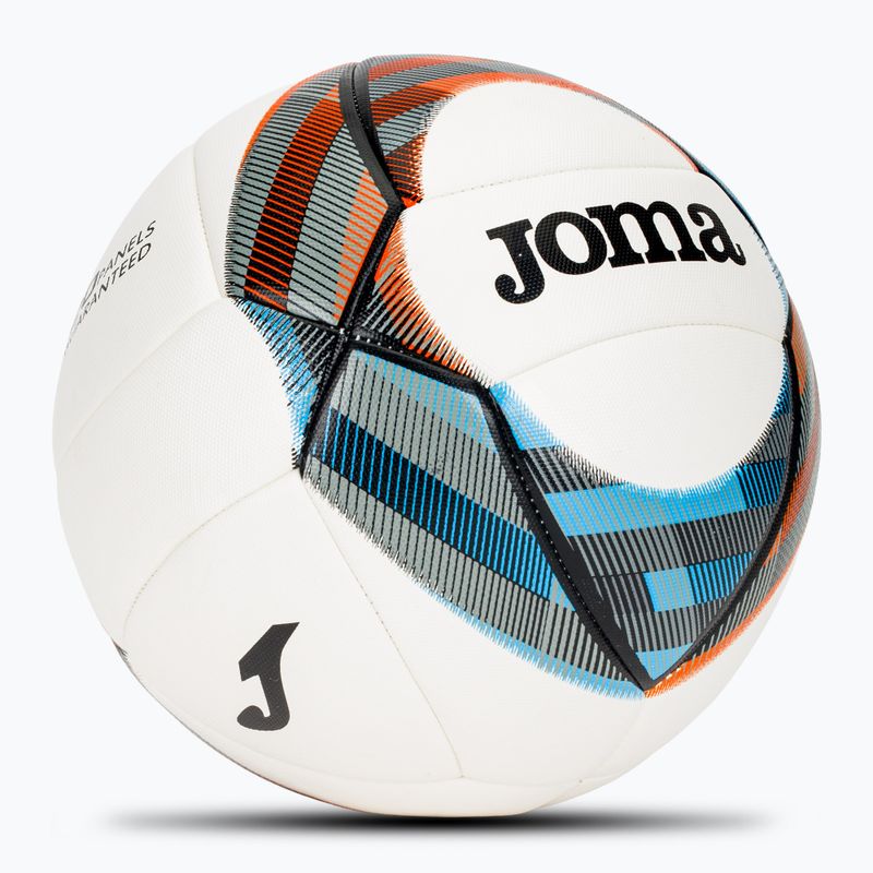 Joma Dynamic III Fußball weiß/schwarz/blau/orange Größe 5 2