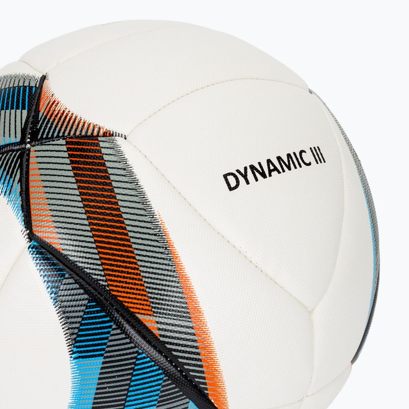 Joma Dynamic III Fußball weiß/schwarz/blau/orange Größe 5 3