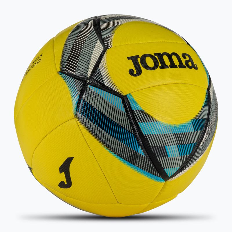 Joma Evolution III Fußball gelb/schwarz/blau Größe 5 2