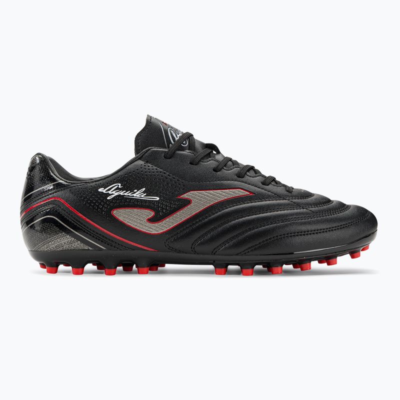 Joma Aguila AG Herren Fußballschuhe schwarz/rot 2