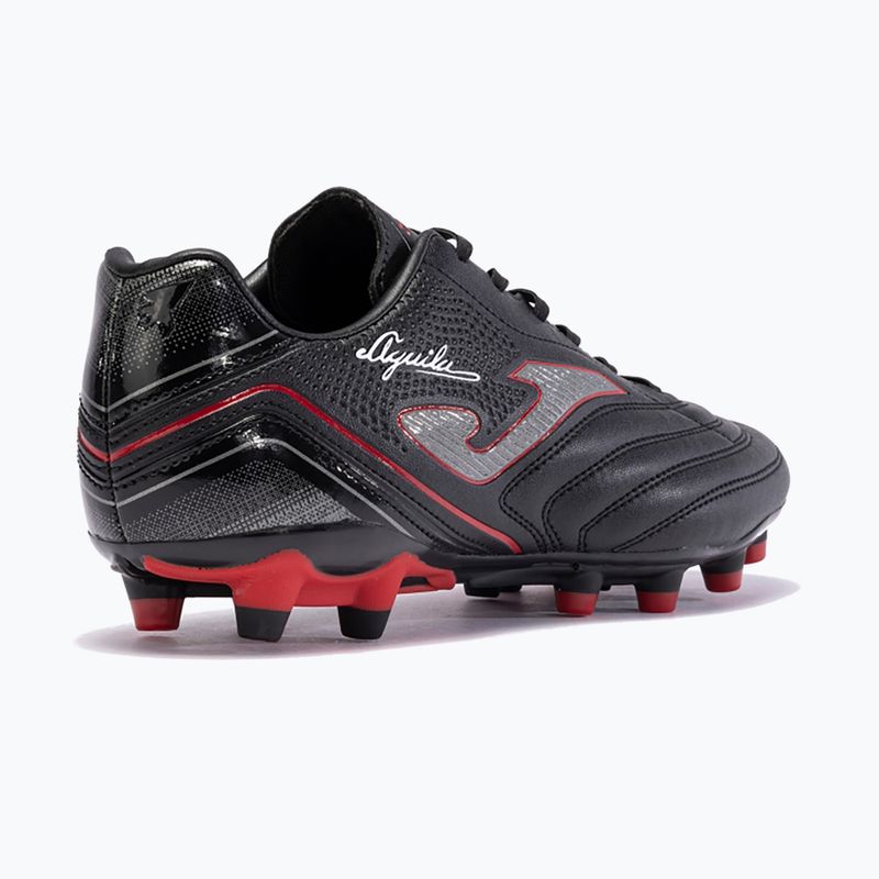 Joma Aguila FG Herren Fußballschuhe schwarz/rot 13