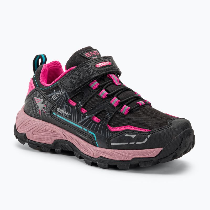 Joma Eno Jr 2303 schwarz/fuchsia Kinder-Trekkingstiefel