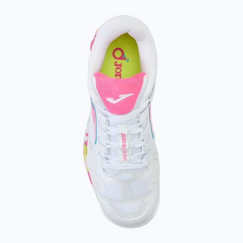 Tennisschuhe Kinder Joma Slam JR C white/pink 5