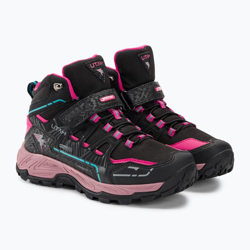 Joma J.Utah Jr Kinder-Trekking-Stiefel 2331 schwarz/fuchsia 4