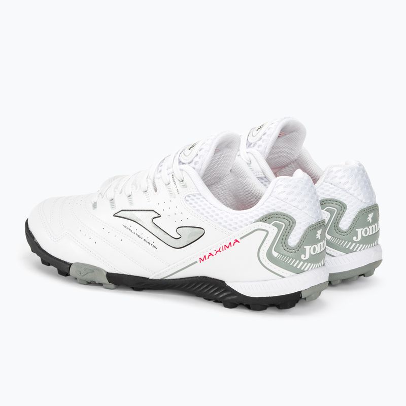 Herren Joma Maxima TF Fußballschuhe weiß 3