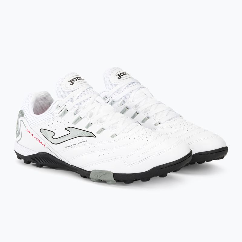 Herren Joma Maxima TF Fußballschuhe weiß 4
