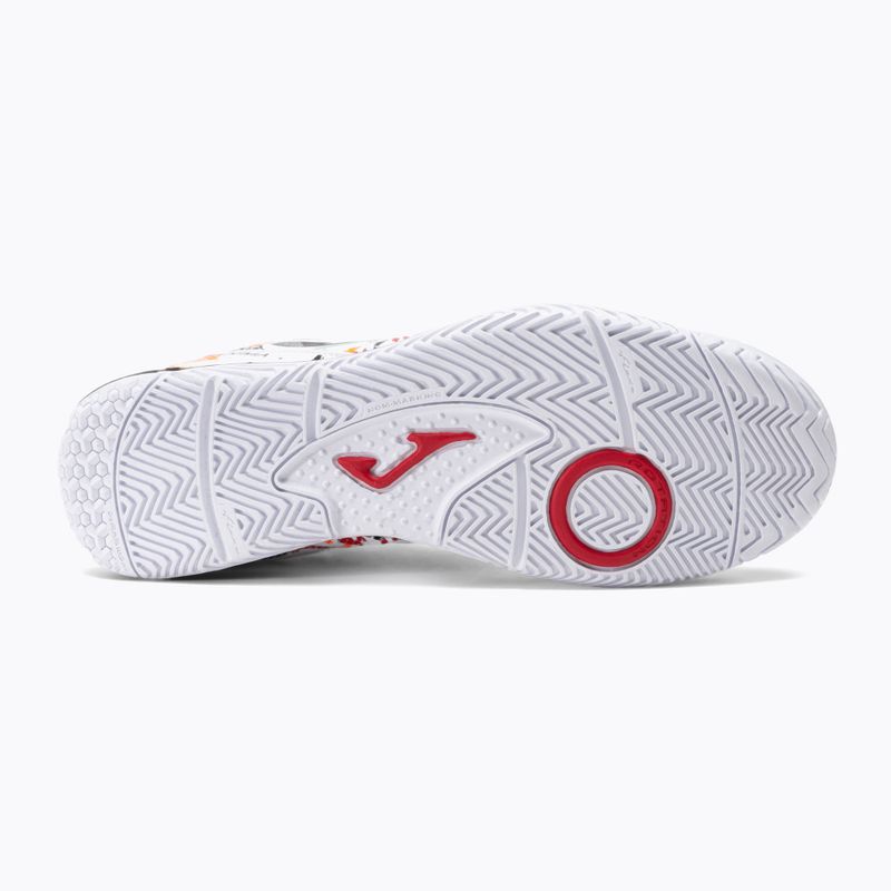 Herren Fußballschuhe Joma Maxima IN weiß/orange/rot 6