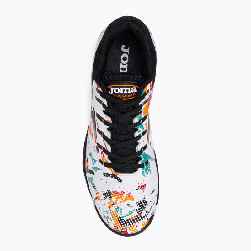 Herren Fußballschuhe Joma Maxima IN weiß/orange/rot 7