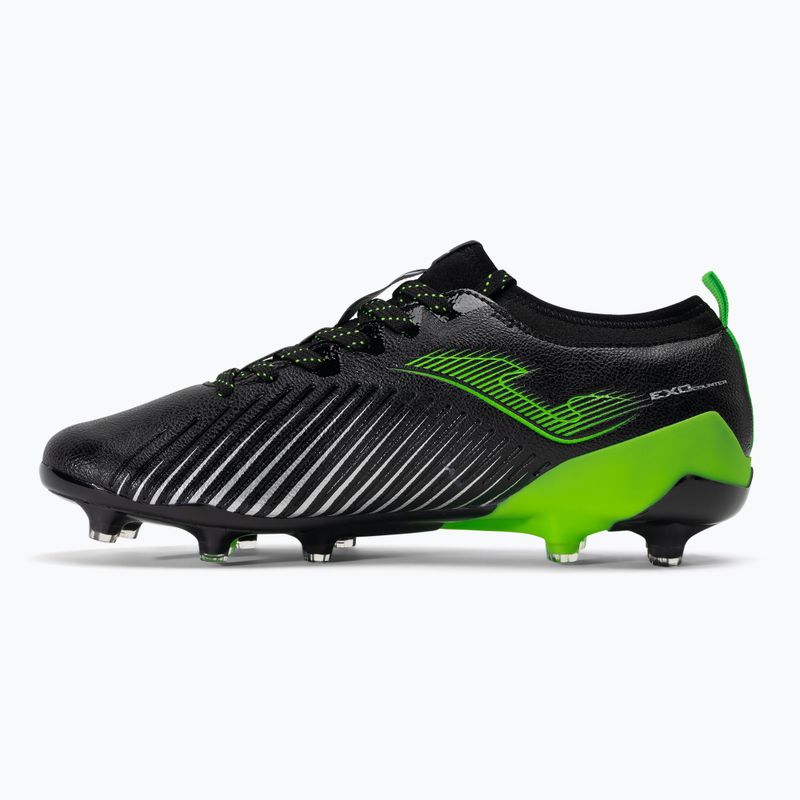 Joma Propulsion Cup FG schwarz/grün Fluor Herren Fußballschuhe 10