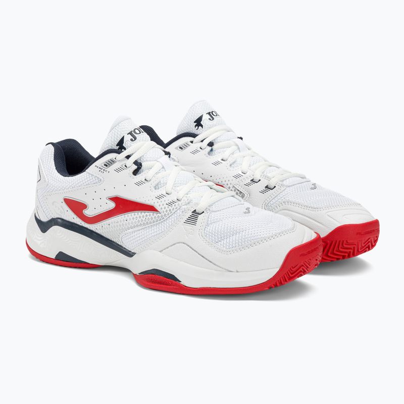 Herren Tennisschuhe Joma Master 1000 weiß/rot 5