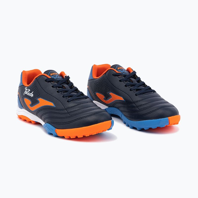 Kinder Fußballschuhe Joma Toledo Jr TF navy/orange 12