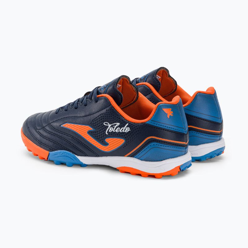 Kinder Fußballschuhe Joma Toledo Jr TF navy/orange 3