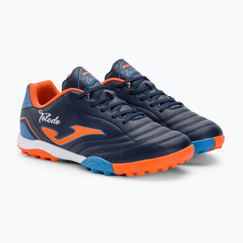 Kinder Fußballschuhe Joma Toledo Jr TF navy/orange 4