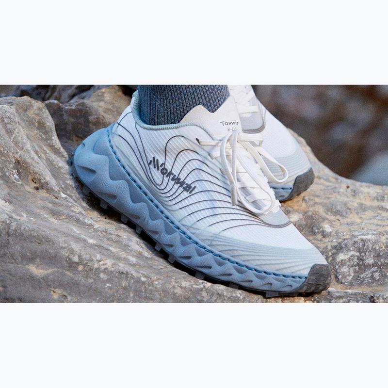 NNormal Tomir weiß/blaue Laufschuhe 8