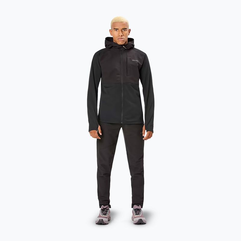 Herren NNormal Active Warm svart/schwarz Laufjacke 2