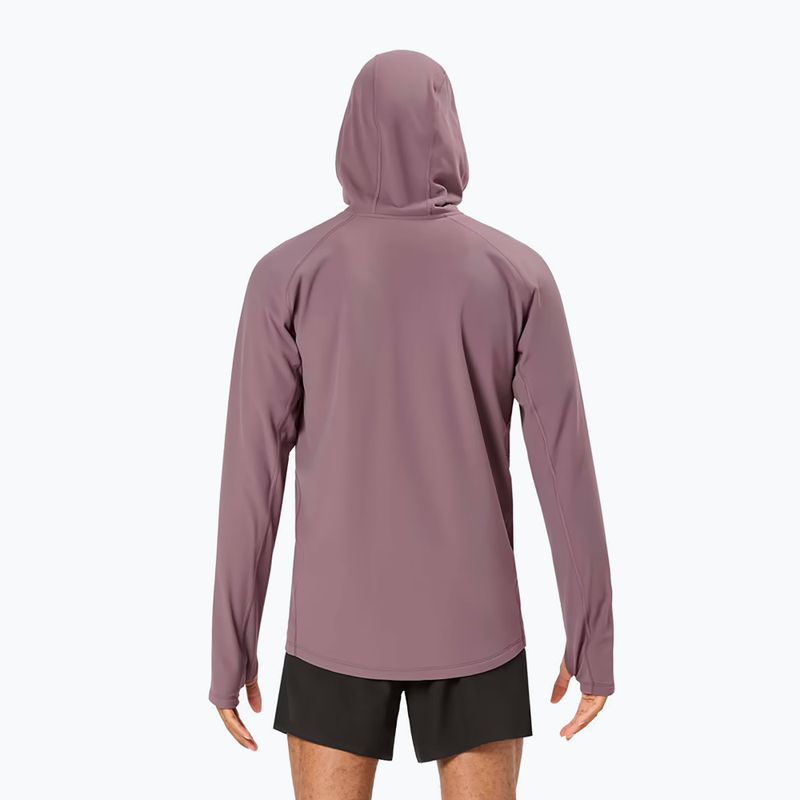 Herren NNormal Active Warm albergini/violett Laufjacke 3
