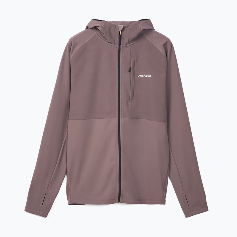 Herren NNormal Active Warm albergini/violett Laufjacke 4