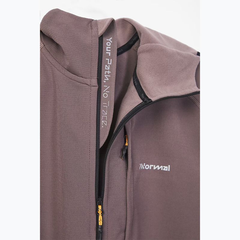 Herren NNormal Active Warm albergini/violett Laufjacke 5