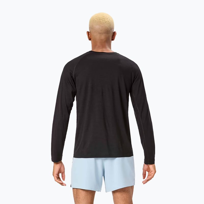 Herren NNormal Merino Lauf-Longsleeve schwarz 3