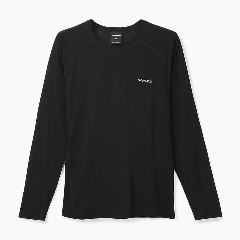 Herren NNormal Merino Lauf-Longsleeve schwarz 5