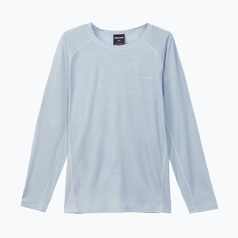 Herren NNormal Merino blau running Longsleeve 5