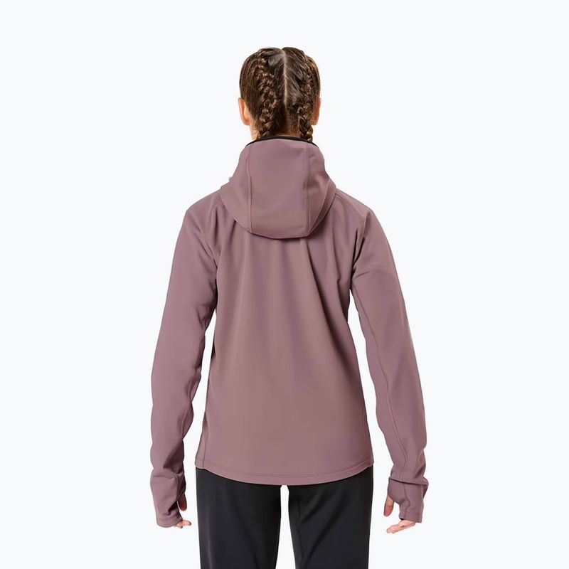 Women's NNormal Active Warm albergini/lila Laufjacke 3