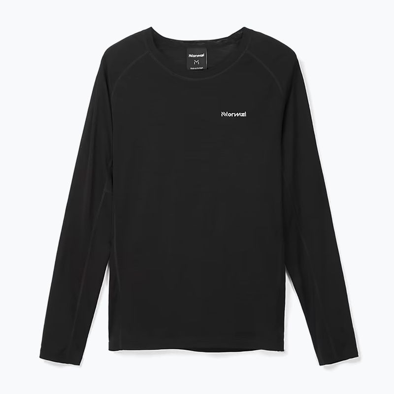 Damen-Langarmshirt NNormal Merino schwarz 4
