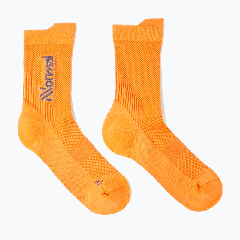 NNormal Merino orange Laufsocken