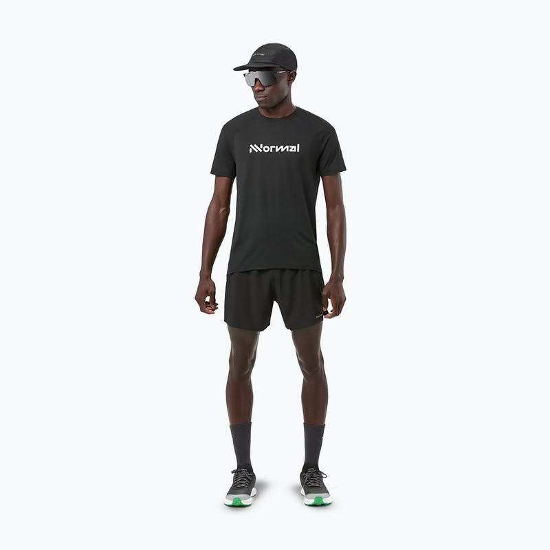 Herren NNormal Race Laufshirt schwarz 2